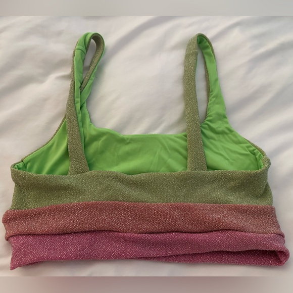 Beach Riot Mackenzie Top in Watermelon Lemonade Sz S - Picture 6 of 6